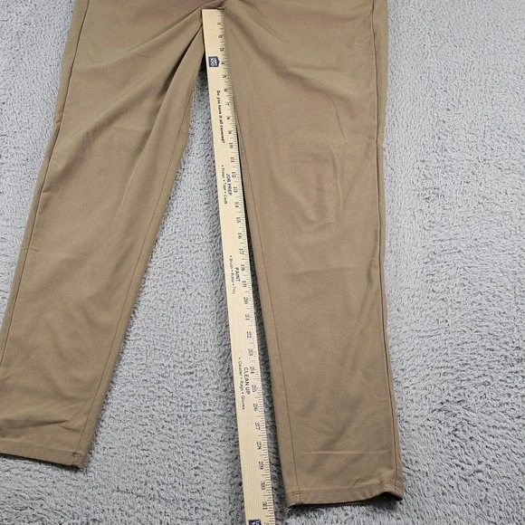 Lululemon Pants Mens 33 Beige Chino Stretch Casual Performance Golf LM5975S - Picture 4 of 11